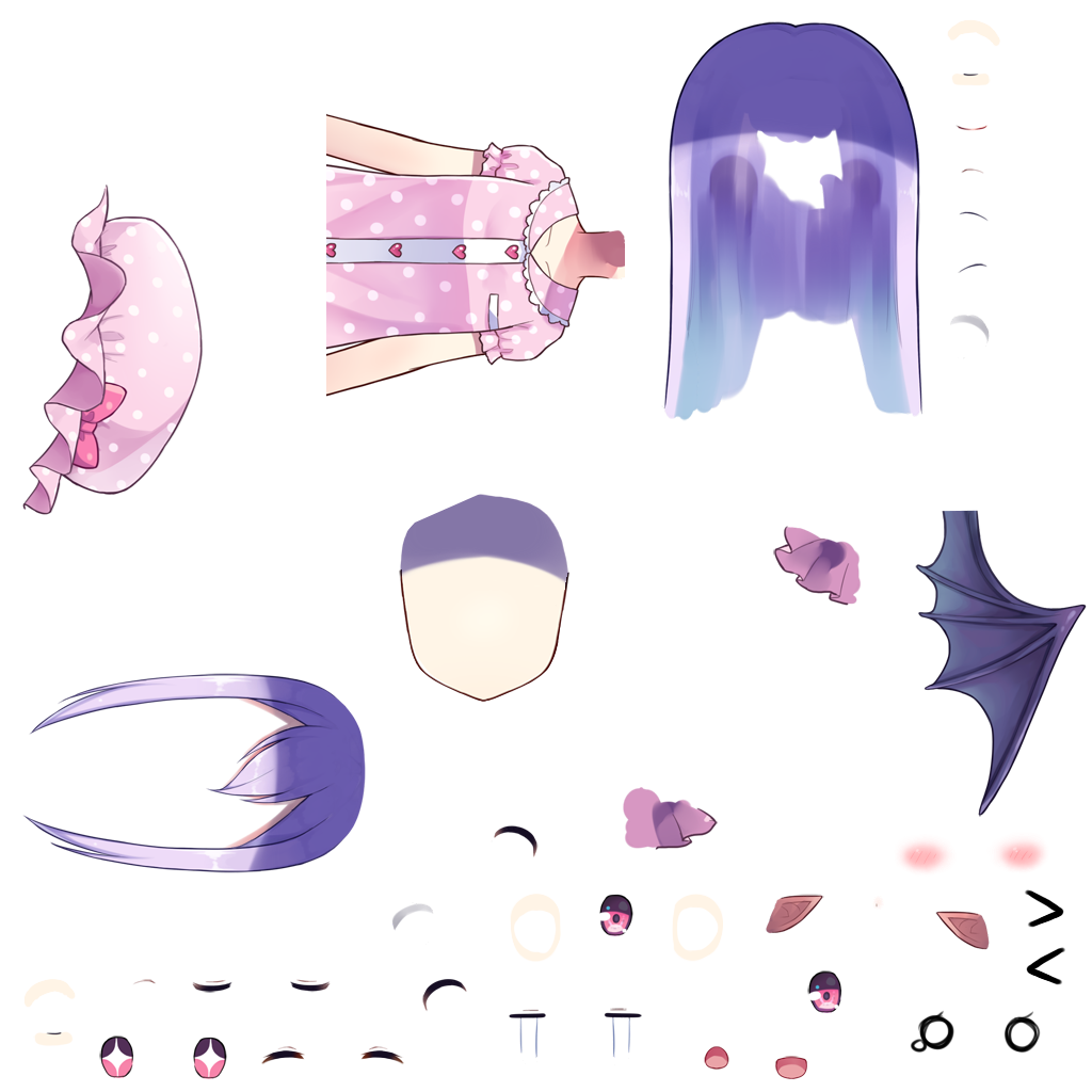 Pajamas Costume Pink (Pio)